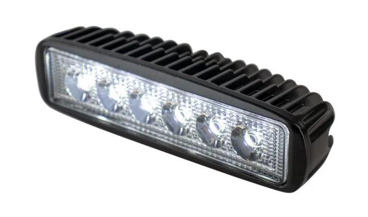 405320-3 – SEA DOG Spotlight, Cockpit Spreader Light Six 3 Watt LED Black Powder Coated Aluminum 6-1/4 Inch Width x 2...